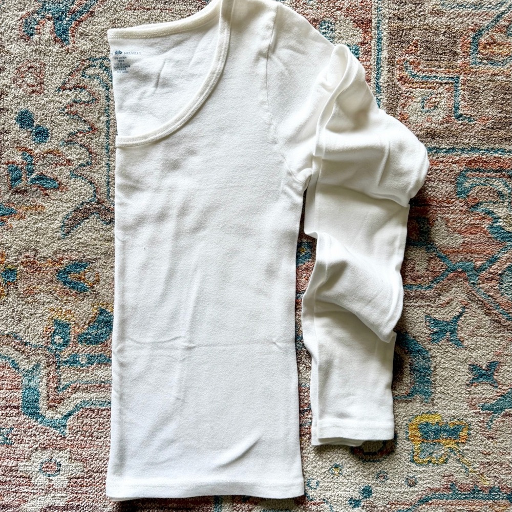 Brandy Melville White Long Sleeve Shirt